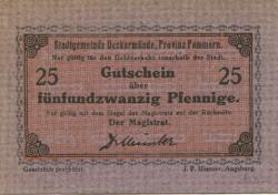 Ueckermünde - Stadt - -- -  25 Pfennig 