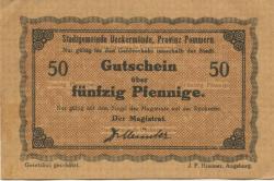 Ueckermünde - Stadt - -- -  50 Pfennig 