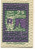 Uelzen - Sparkasse der Stadt - - 1.7.1922 - 25 Pfennig 