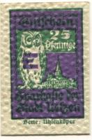 Uelzen - Sparkasse der Stadt - - 1.7.1922 - 25 Pfennig 