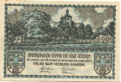 Uetersen - Stadt - -- - 25 Pfennig 