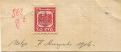 Uetze - X.Armeekorps, Gefangenenlager Forst - -- - 10 Pfennig 