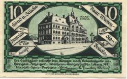 (Vaethen-)Tangerhütte - Rabatt Spar-Verein - 1.8.1921 - 10 Pfennig 