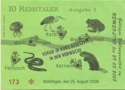 Waiblingen - Remsolino - 18.8.2008 - 29.8.2008 - 10 Remstaler 