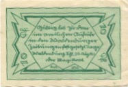 Waldenburg (heute: PL-Walbrzych) - Stadt - 20.8.1921 - 10 Pfennig