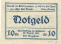Waldenburg (heute: PL-Walbrzych) - Stadt - 20.8.1921 - 10 Pfennig