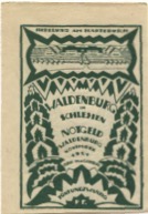 Waldenburg (heute: PL-Walbrzych) - Stadt - November 1921 - 25 Pfennig