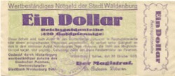 Waldenburg (heute: PL-Walbrzych) - Stadt - 30.10.1923 - 420 Gold-Pfennig