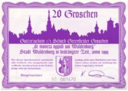 Waldenburg - Stadt - 1999 - 2 DM