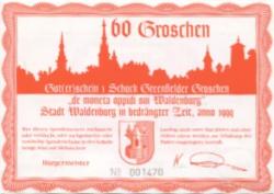 Waldenburg - Stadt - 1999 - 6 DM 