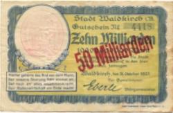 Waldkirch - Stadt - -- - 50 Milliarden Mark
