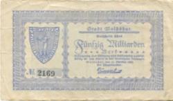 Waldshut - Stadt - 26.10.1923 - 50 Milliarden Mark