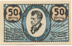 Waltershausen - Stadt - 1.7.1921 - 50 Pfennig