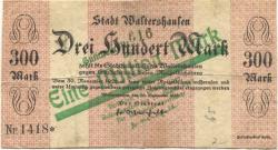 Waltershausen - Stadt - 23.8.1923 - 1 Million Mark