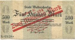 Waltershausen - Stadt - 23.8.1923 - 2 Millionen Mark