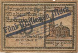 Waltershausen - Stadt - 14.9.1923 - 5 Millionen Mark