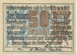 Wandsbek - Kreis Stormarn - 24.6.1920 - 50 Pfennig