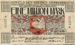 Wandsbek - Kreis Stormarn - 24.8.1923 - 1 Million Mark