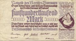 Wandsbek - Kreis Stormarn - 31.8.1923 - 500000 Mark