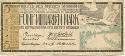Wandsbek - Kreis Stormarn - 2.10.1923 - 5 Milliarden Mark