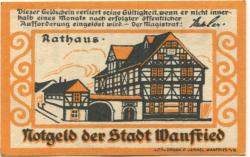 Wanfried - Stadt - -- - 10 Pfennig