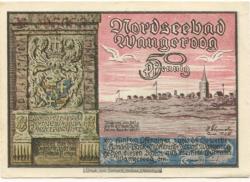 Wangerooge - Gewerbe- und Handelsbank Oldenburg, Zweigstelle Wangerooge - -- - 50 Pfennig