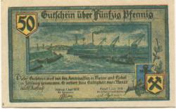 Wanne und Eickel - Ämter - 1.6.1919 - 50 Pfennig