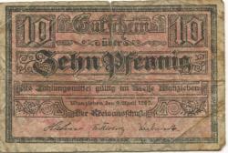 Wanzleben - Kreis - 16.10.1918 - 10 Pfennig