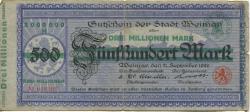 Weimar - Stadt - -- - 5 Millionen Mark