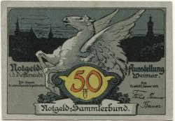 Weimar - Notgeld-Sammlerbund - 21./22.11.1922 - 50 Pfennig