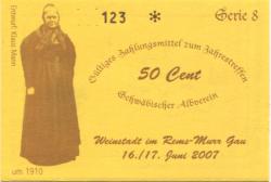 Weinstadt - Schwäbischer Albverein - 16./17.6.2007 - 50 Cent