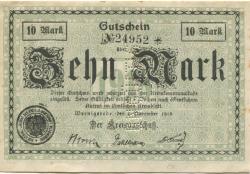 Wernigerode - Kreis - 1.11.1918 - 10 Mark