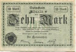Wernigerode - Kreis - 1.11.1918 - 10 Mark