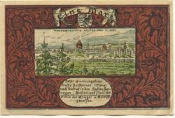 Westerland (heute: Gemeinde Sylt) - Verein der Krieger und Kampfgenossen - Juli 1921 - 1 Mark 