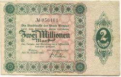 Wetzlar - Stadt - 10.8.1923 - 2 Millionen Mark