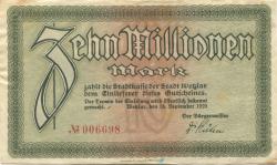 Wetzlar - Stadt - 18.9.1923 - 10 Millionen Mark
