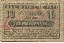 Wildemann (heute: Clausthal-Zellerfeld) - Offiziergefangenenlager - -- - 10 Pfennig