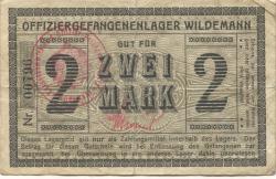 Wildemann (heute: Clausthal-Zellerfeld) - Offiziergefangenenlager - -- - 2 Mark