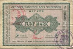Wildemann (heute: Clausthal-Zellerfeld) - Offiziergefangenenlager - -- - 5 Mark
