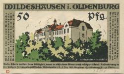 Wildeshausen - Stadt - 1.12.1921 - 50 Pfennig