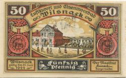Wilsnack - Stadt - - 30.6.1922 - 50 Pfennig 