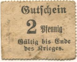 Winnweiler - Hafen, Heinrich - -- - 2 Pfennig 