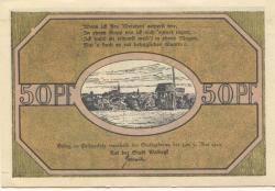 Woldegk - Stadt - - 31.5.1922 - 50 Pfennig
