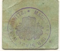 Wongrowitz (heute: PL-Wagrowiec) - Stadt - -- - 5 Pfennig