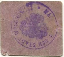 Wongrowitz (heute: PL-Wagrowiec) - Stadt - -- - 10 Pfennig