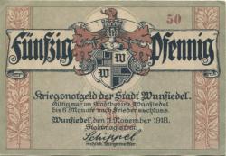 Wunsiedel - Stadt - 11.11.1918 - 50 Pfennig