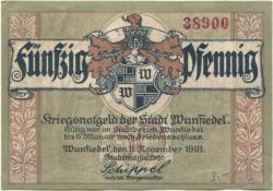 Wunsiedel - Stadt - 11.11.1918 - 50 Pfennig