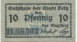 Zeitz - Stadt - -- - 10 Pfennig 