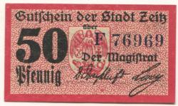 Zeitz - Stadt - -- - 50 Pfennig 