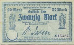 Zeulenroda - Stadt - 2.11.1918 - 20 Mark